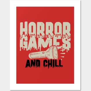 Horror Games and Chill Posters and Art